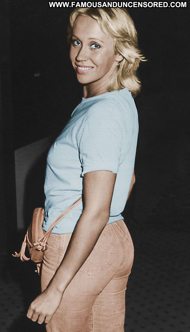 Agnetha Faltskog Camel Toe Showing Ass Blonde Famous Actress