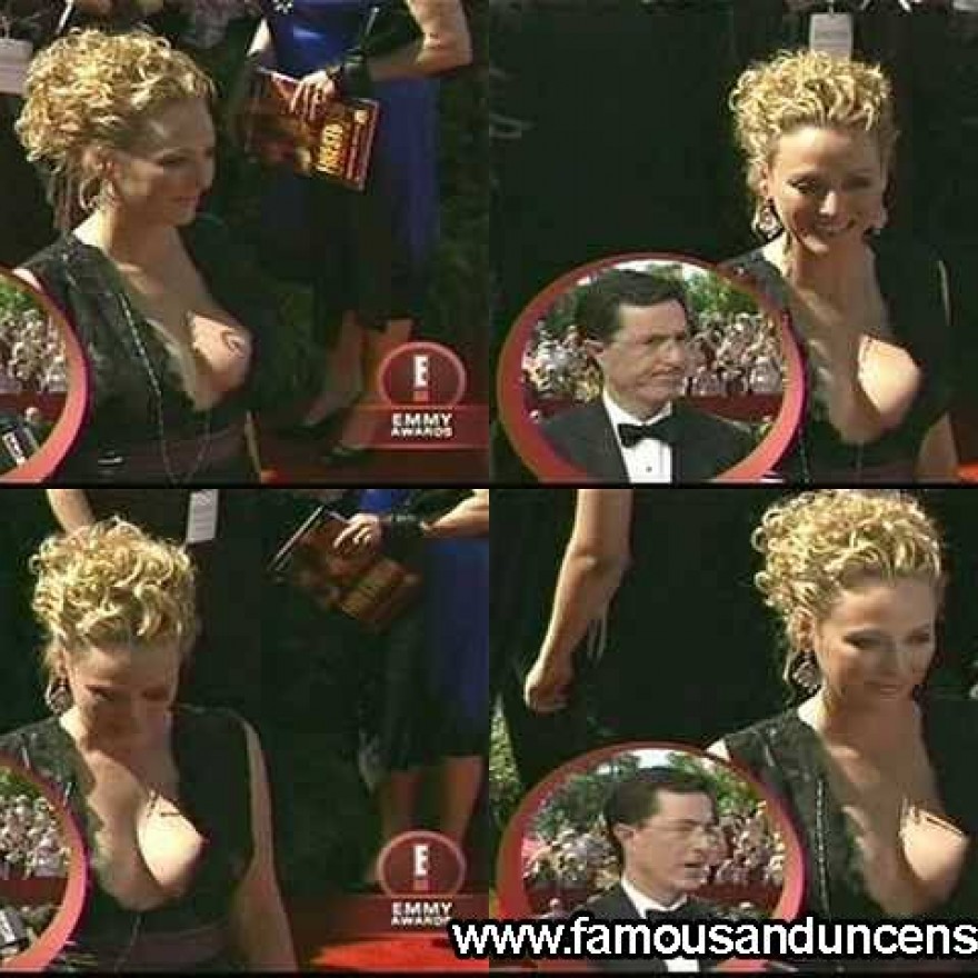 E Emmy Preshow Virginia Madsen Celebrity Beautiful Sexy Nude Scene