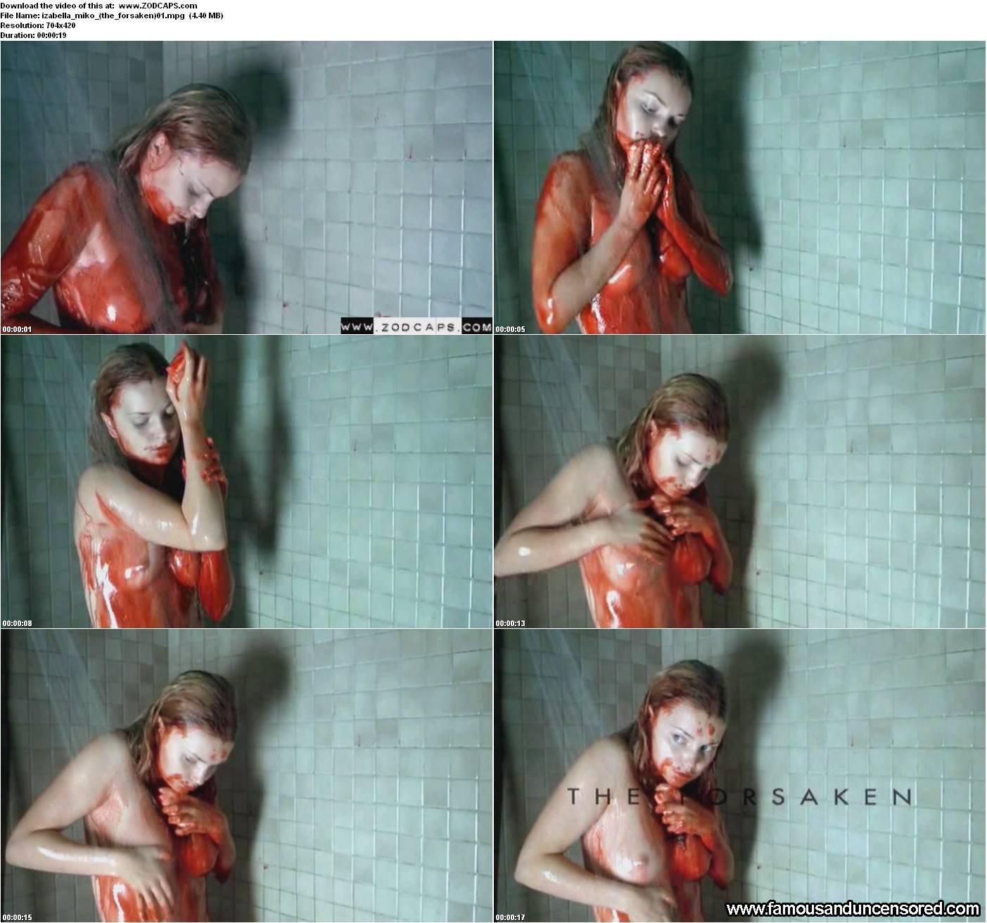 The Forsaken Izabella Miko Sexy Celebrity Nude Scene Beautiful