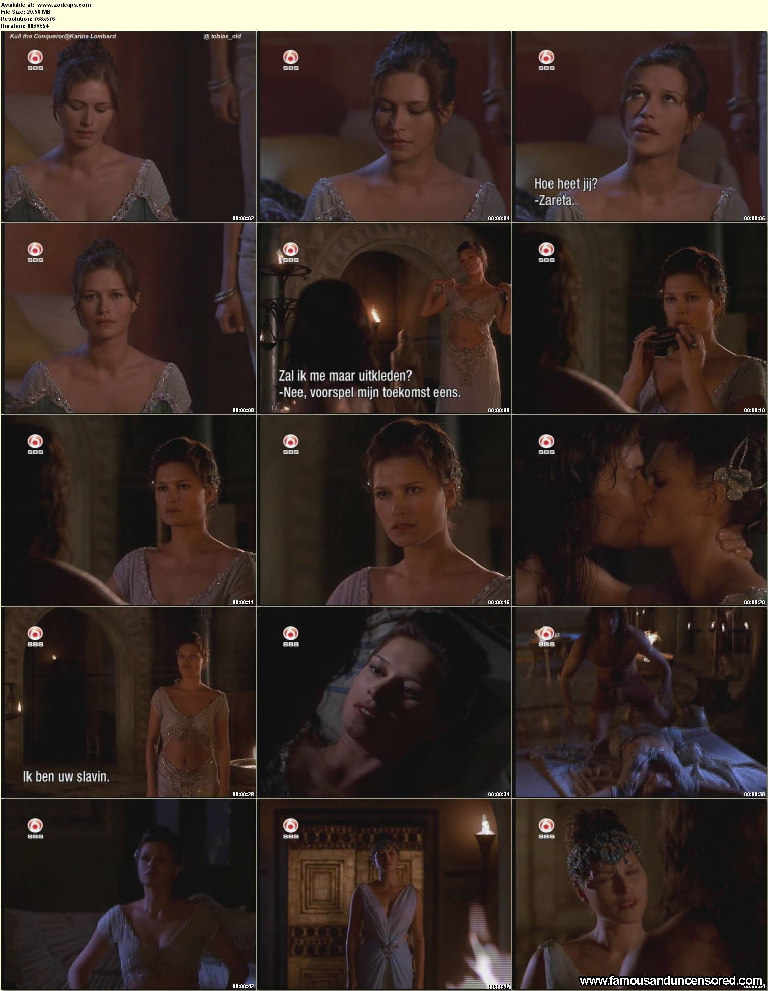 Kull The Conqueror Karina Lombard Nude Scene Celebrity Sexy Beautiful