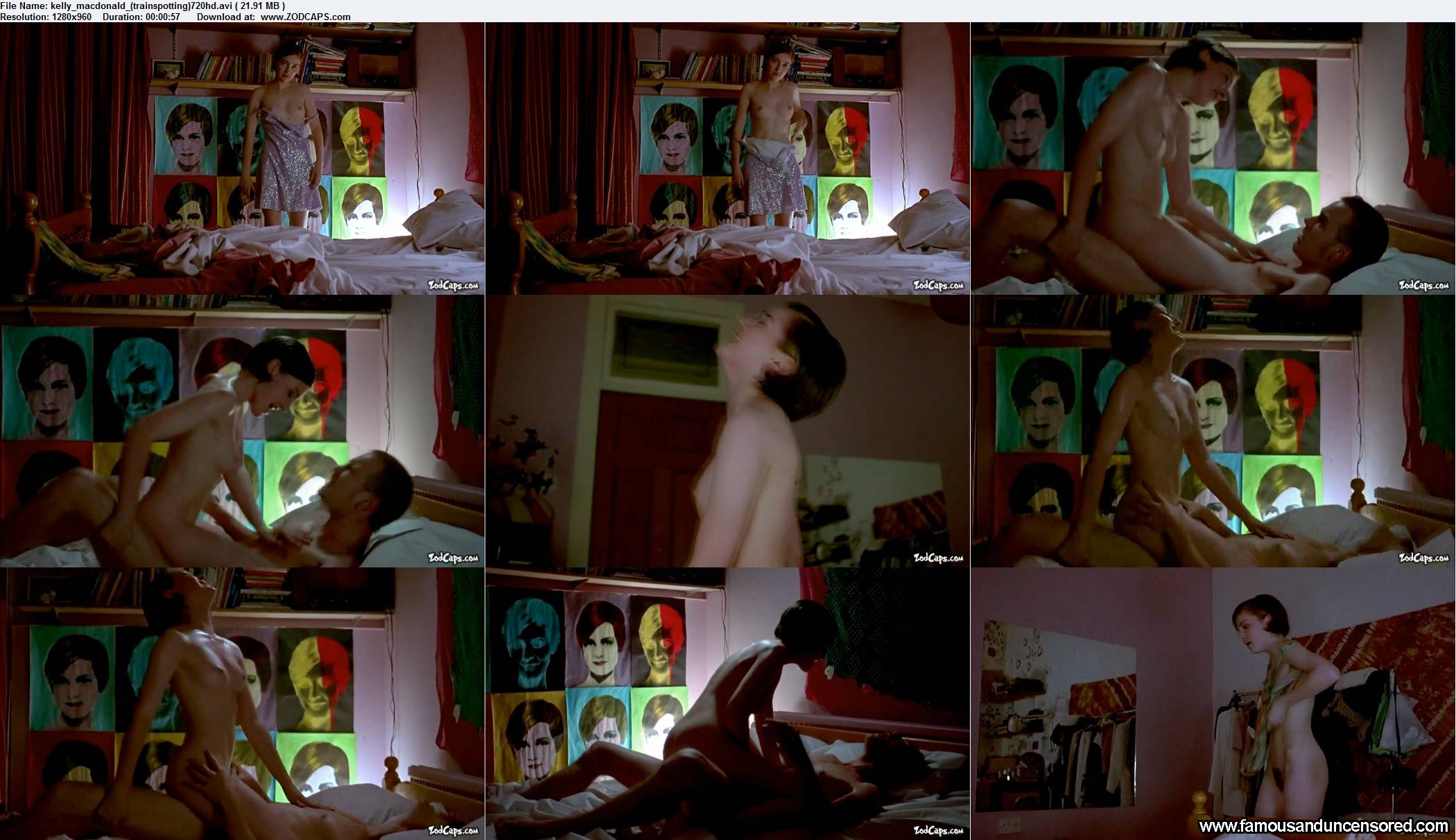 Trainspotting Kelly Macdonald Celebrity Nude Scene Sexy Beautiful