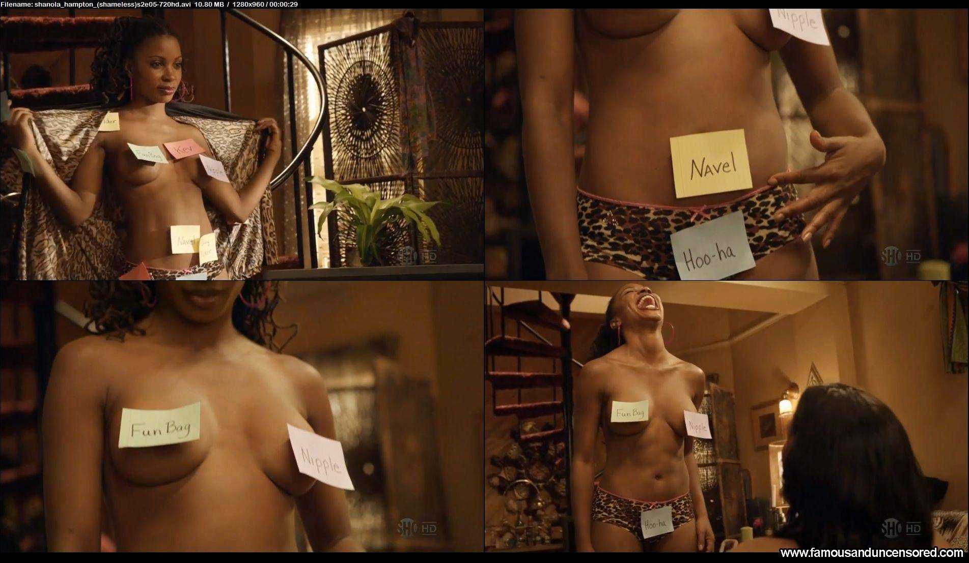 Shameless Shanola Hampton Nude Scene Celebrity Beautiful Sexy