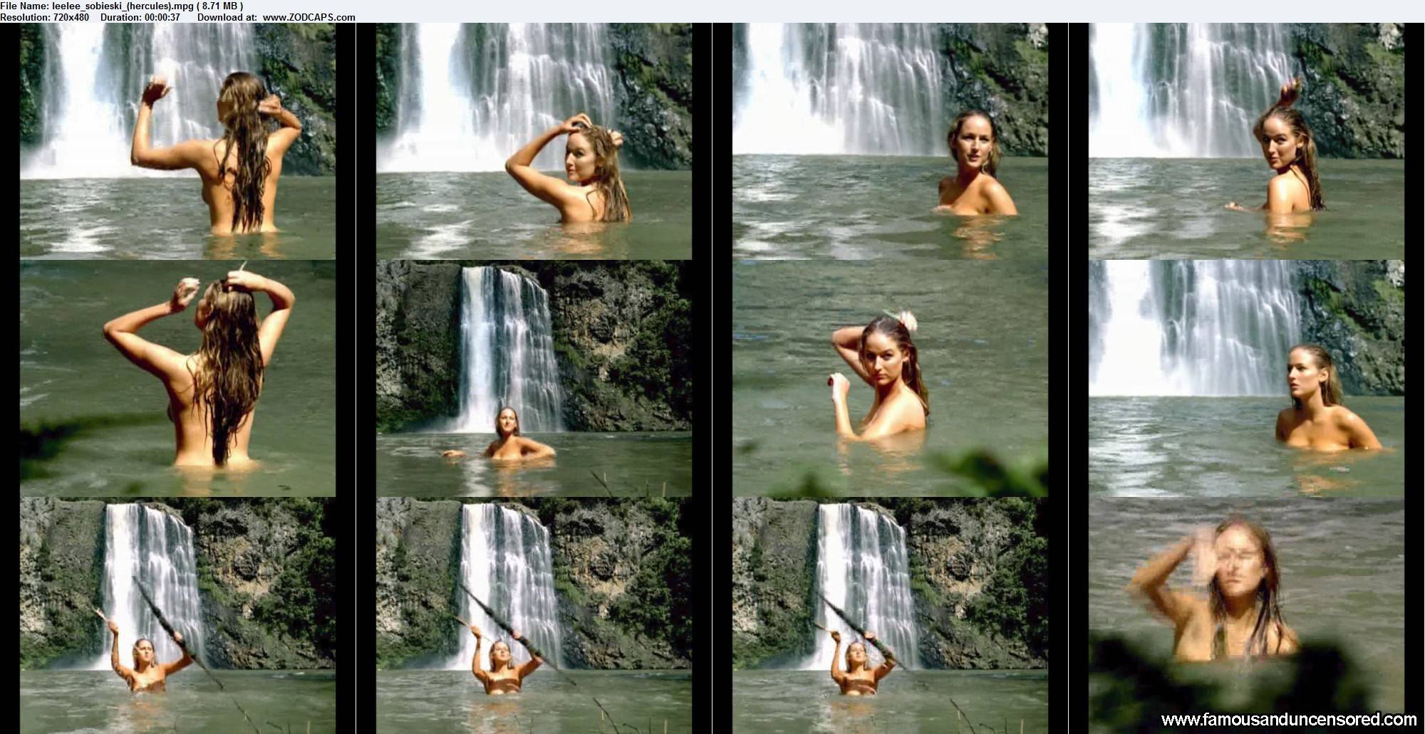 Leelee Sobieski Hercules Beautiful Celebrity Sexy Nude Scene