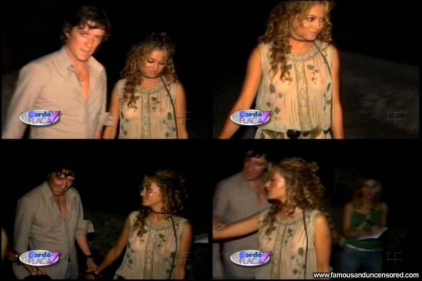 El Gordo Y La Flaca Paulina Rubio Nude Scene Celebrity Sexy Beautiful