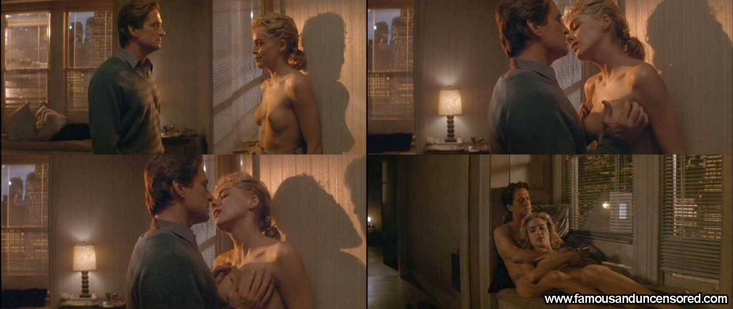 Basic Instinct Sharon Stone Celebrity Beautiful Nude Scene Sexy