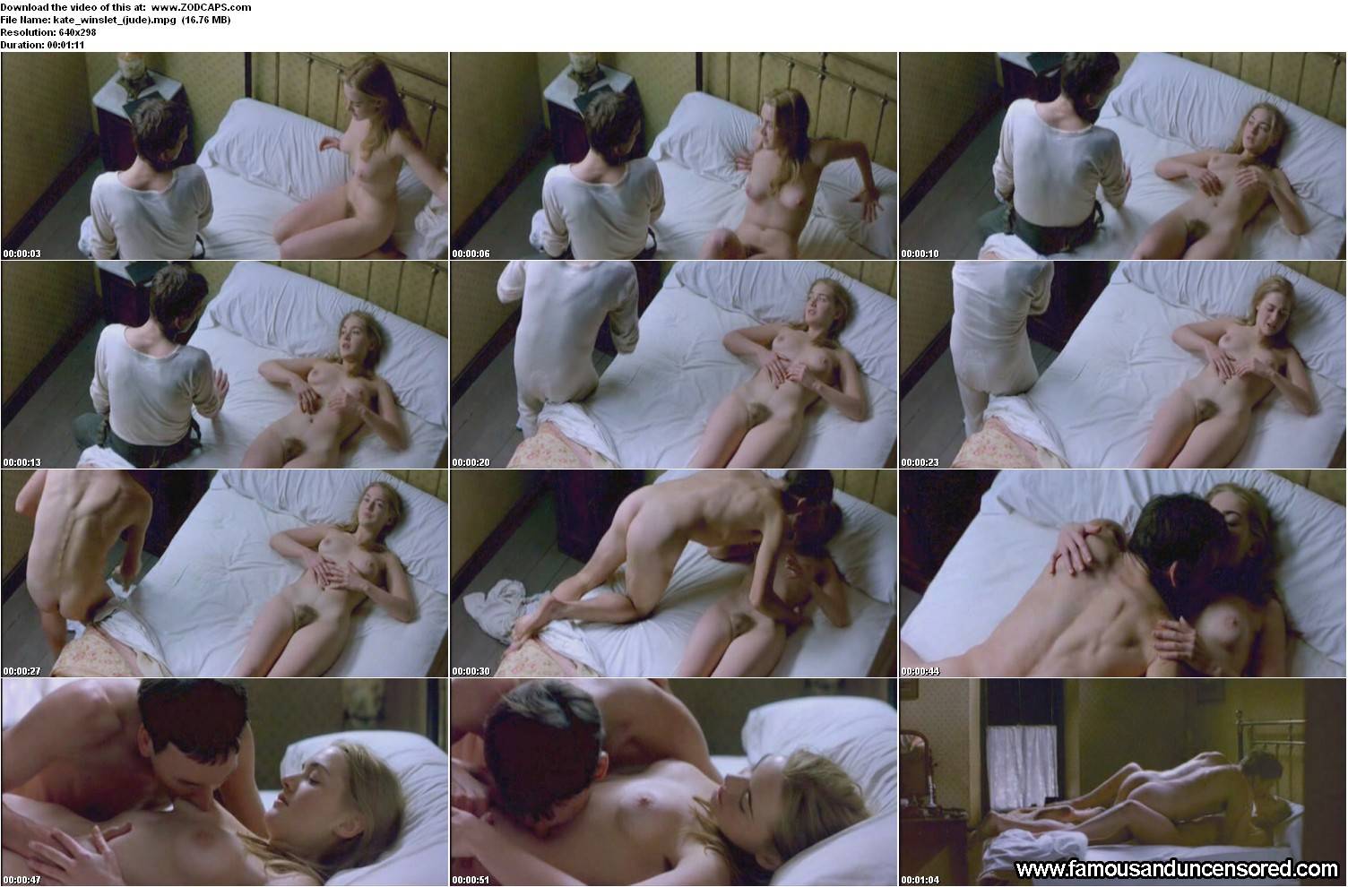 Jude Kate Winslet Celebrity Beautiful Sexy Nude Scene