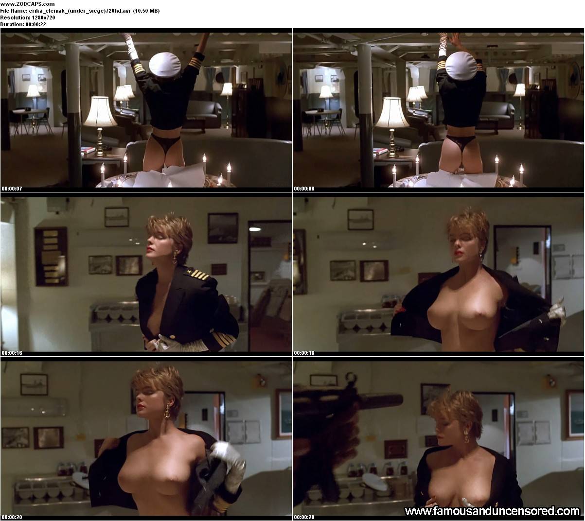 Under Siege Erika Eleniak Sexy Celebrity Nude Scene Beautiful