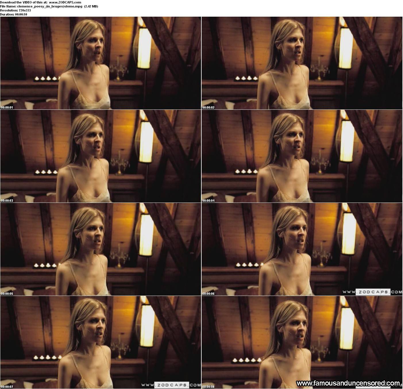 Nude clemence poesy TheFappening: Clemence