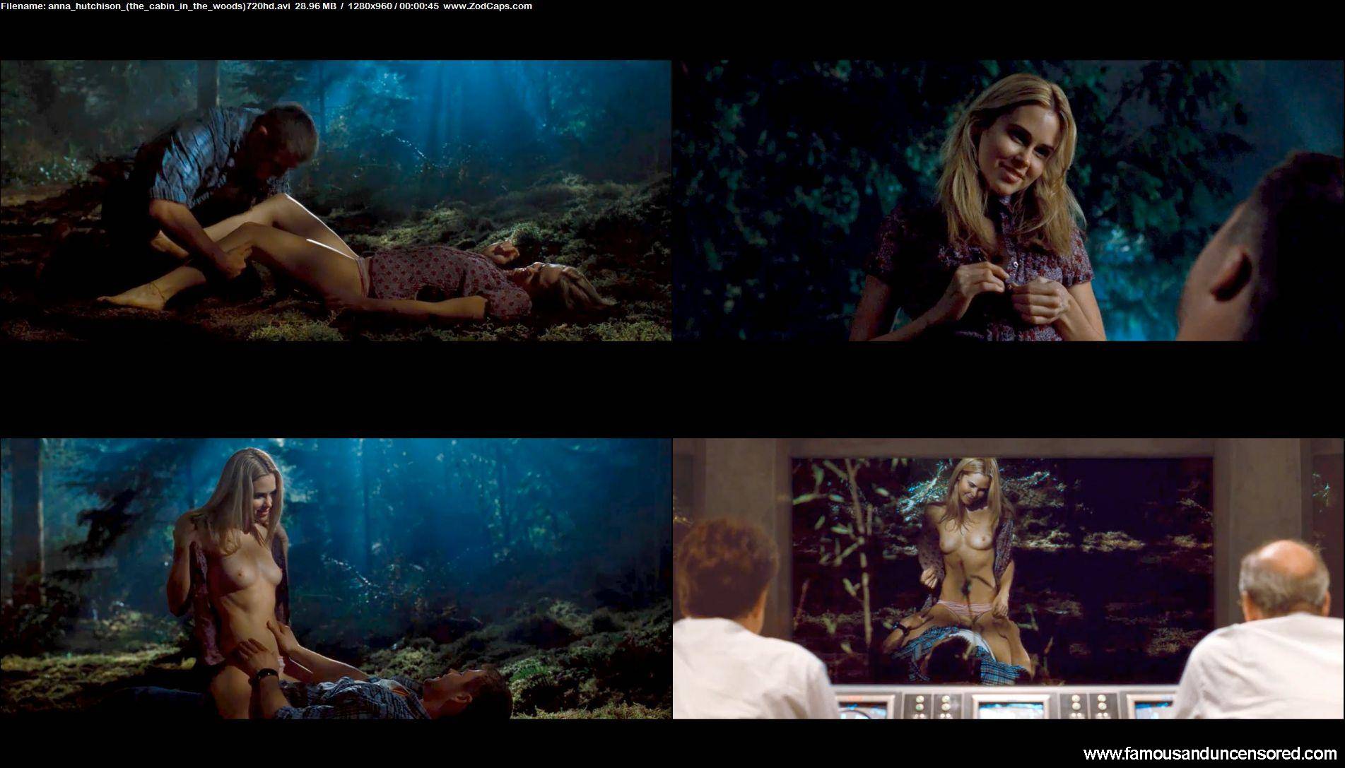 Cabin in the woods nudity