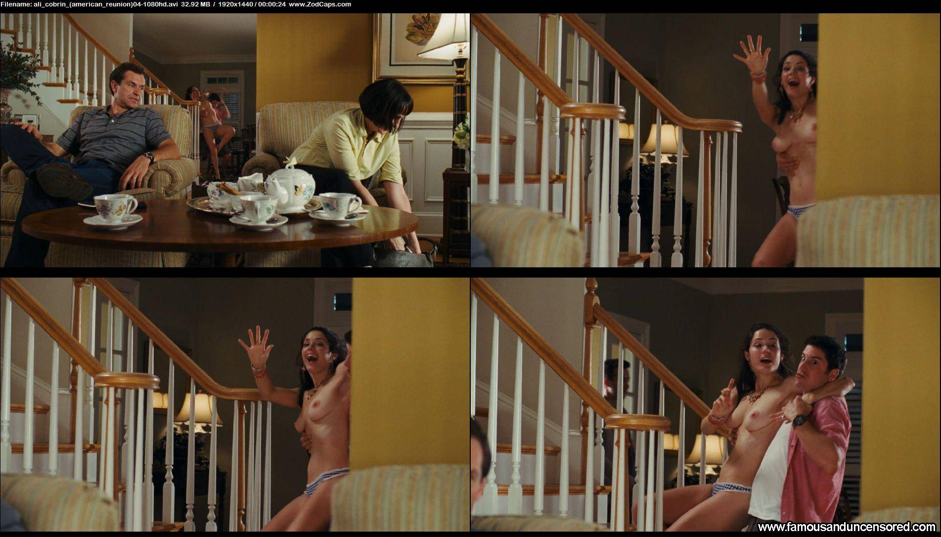 American Reunion Ali Cobrin Beautiful Nude Scene Celebrity Sexy