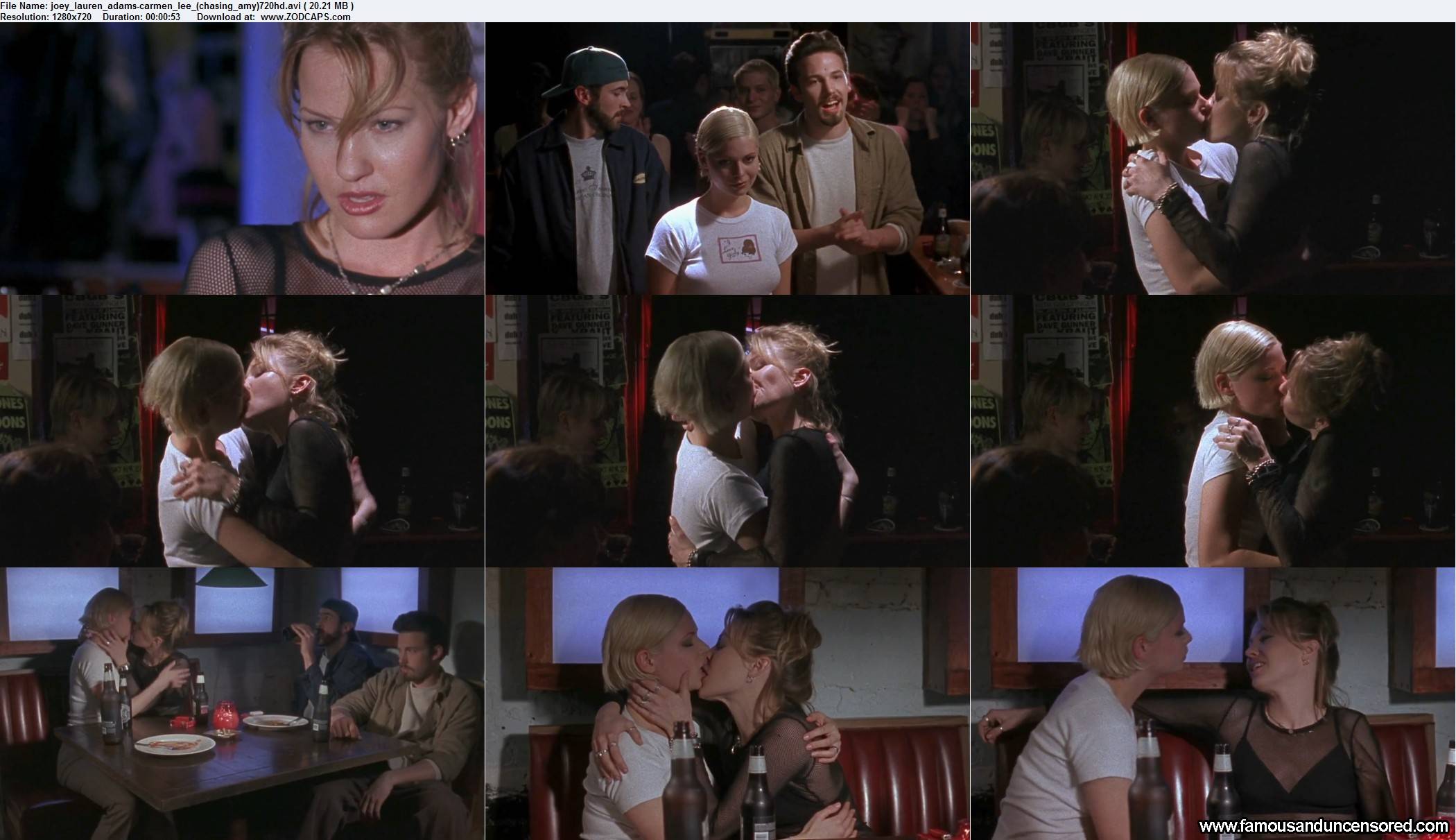 Chasing Amy Joey Lauren Adams Nude Scene Beautiful Sexy Celebrity