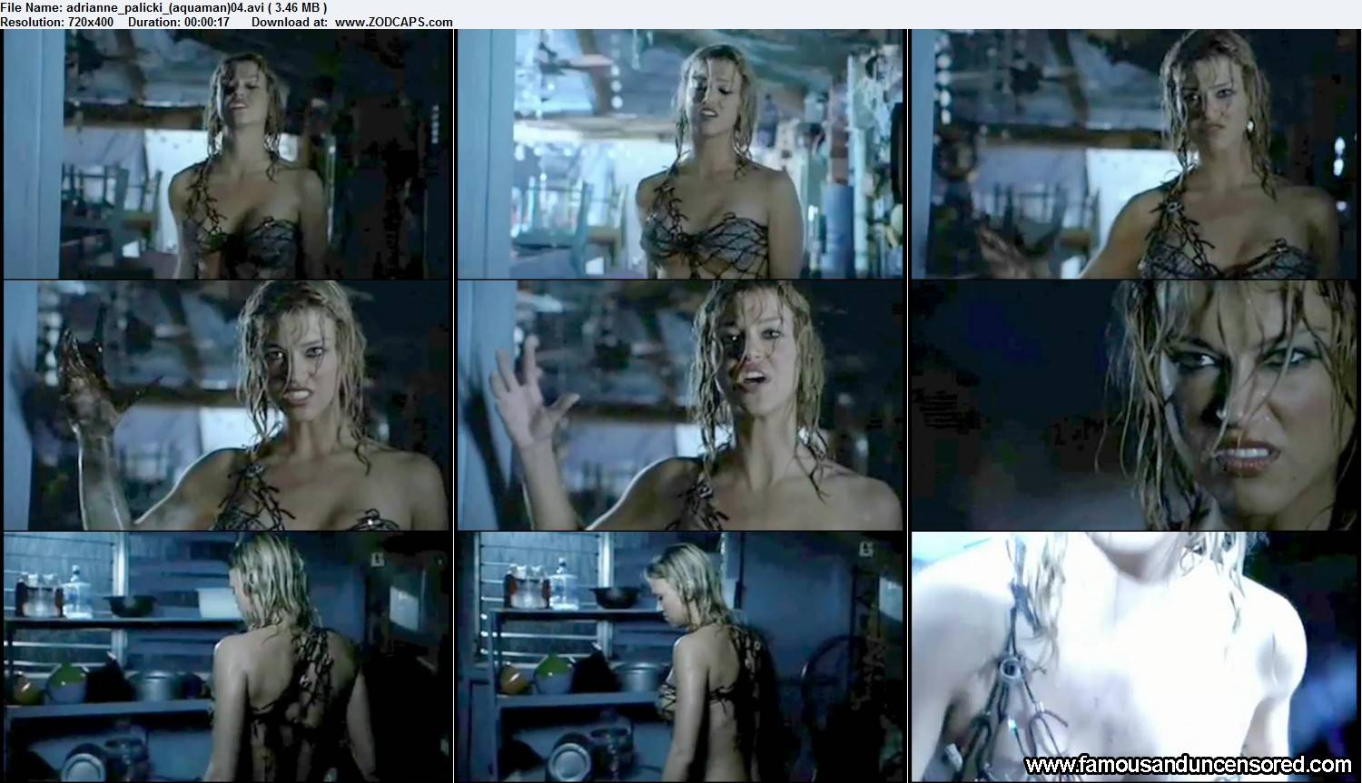 Aquaman Adrianne Palicki Sexy Beautiful Nude Scene Celebrity