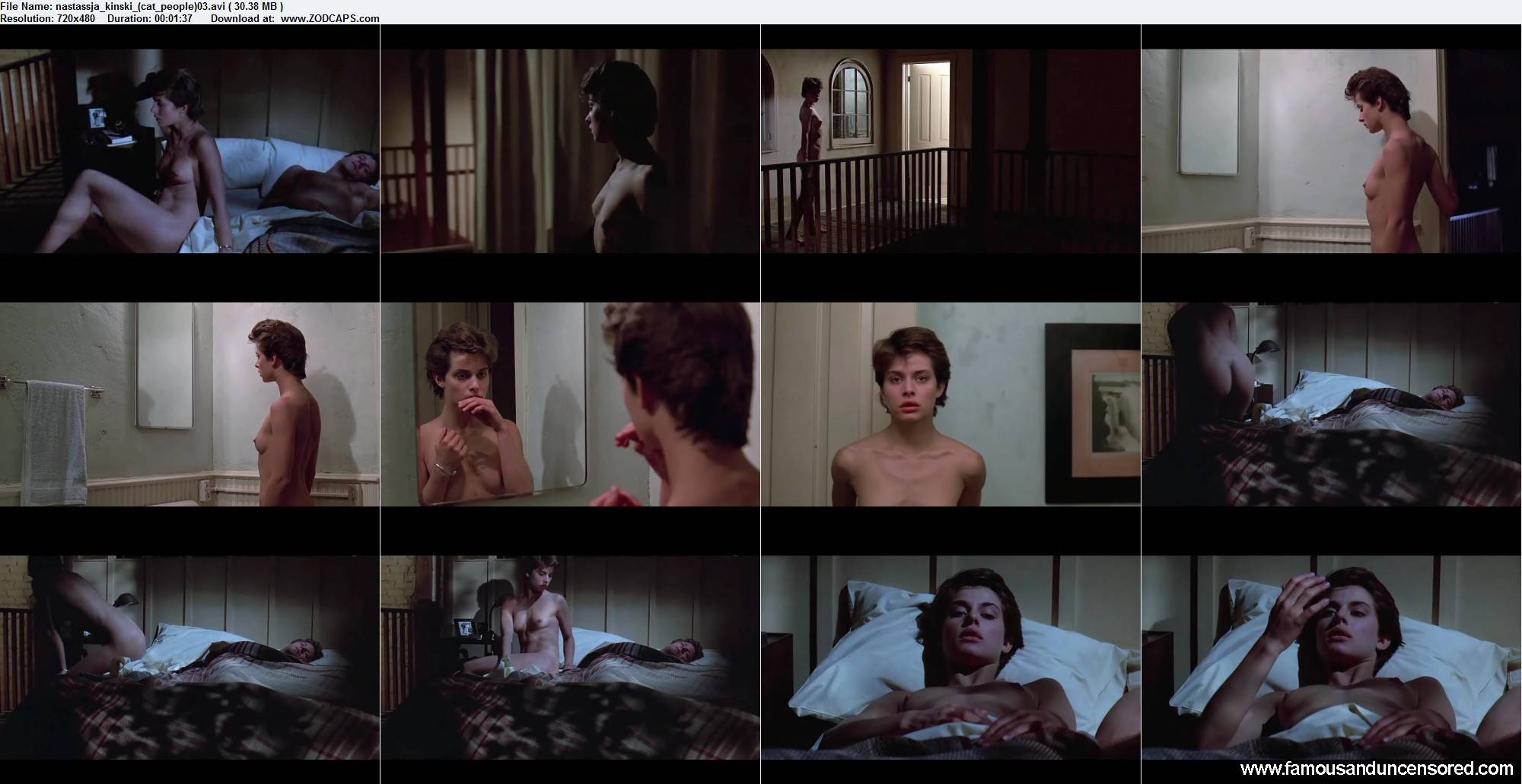 Cat People Nastassja Kinski Sexy Celebrity Nude Scene Beautiful