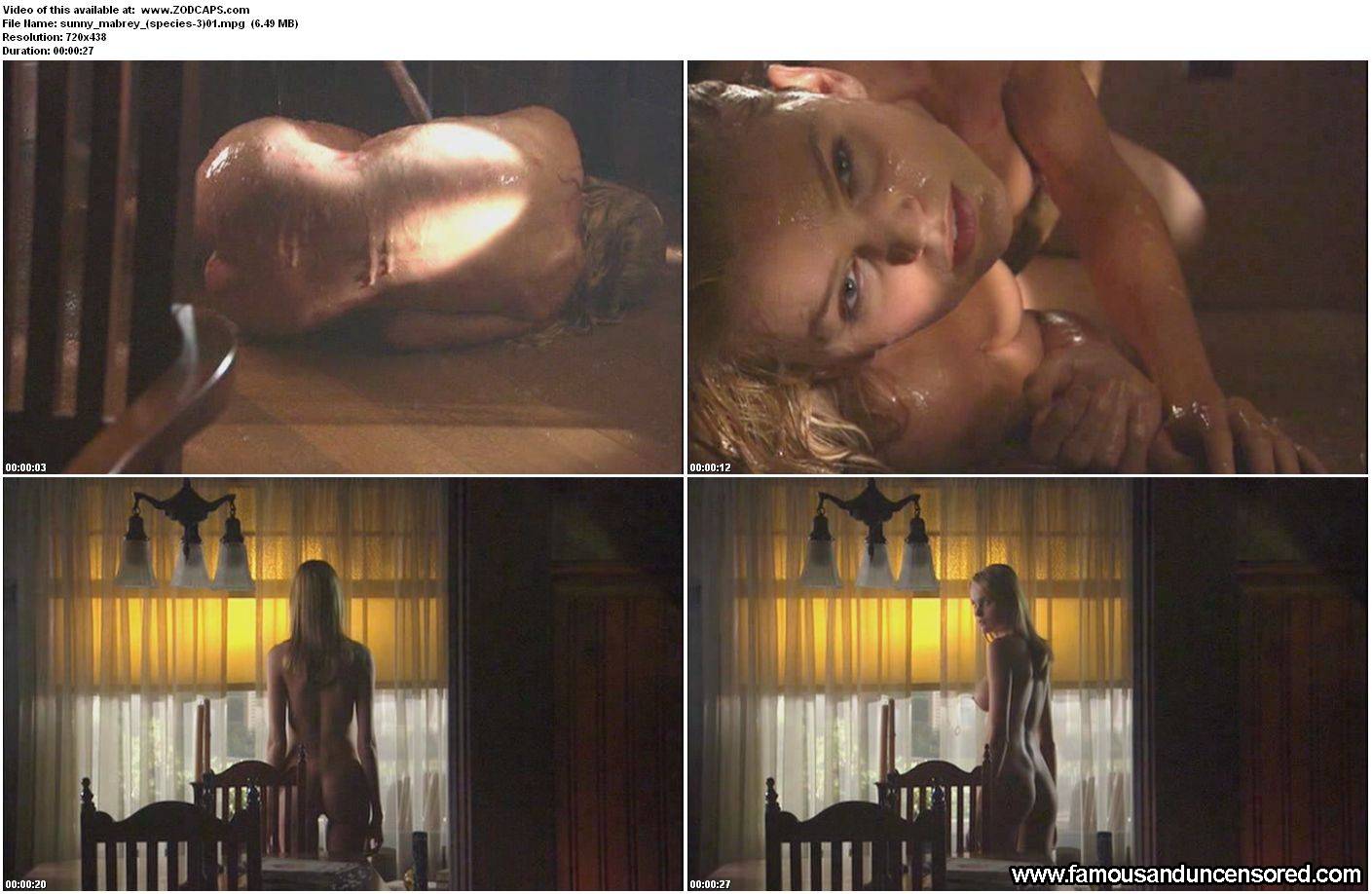 Species 3 Sunny Mabrey Sexy Celebrity Beautiful Nude Scene